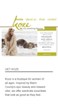 Mobile Screenshot of getkoze.com
